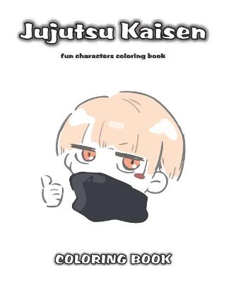 Cover of Jujutsu Kaisen Coloring Book