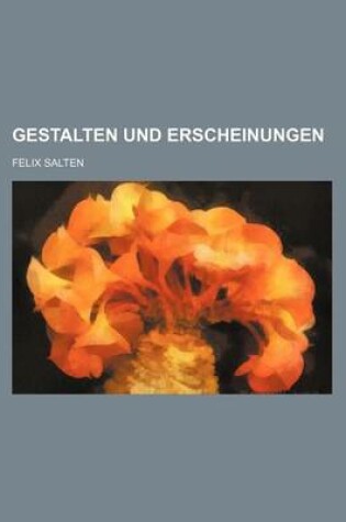 Cover of Gestalten Und Erscheinungen