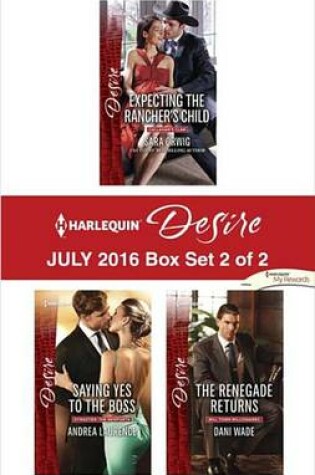 Cover of Harlequin Desire July 2016 - Box Set 2 of 2