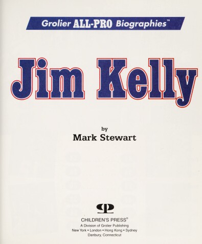 Book cover for Jim Kelly