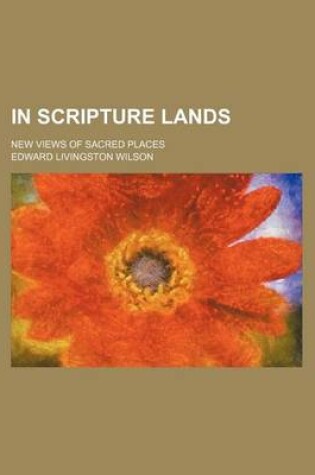 Cover of In Scripture Lands; New Views of Sacred Places