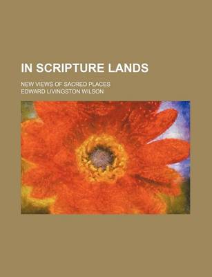 Book cover for In Scripture Lands; New Views of Sacred Places