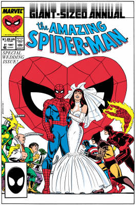 Book cover for Marvel Weddings