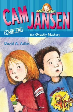 Book cover for Cam Jansen: the Ghostly Mystery #16