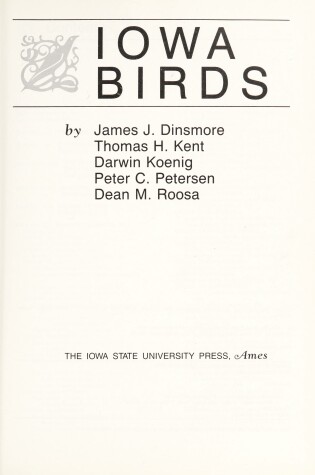Cover of Iowa Birds-84