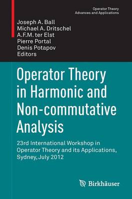 Book cover for Operator Theory in Harmonic and Non-Commutative Analysis