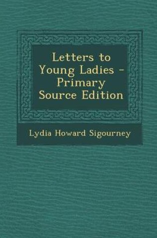 Cover of Letters to Young Ladies