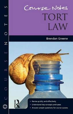 Book cover for Tort Law