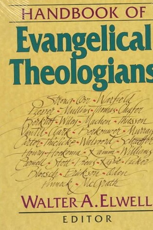 Cover of Handbook of Evangelical Theologians