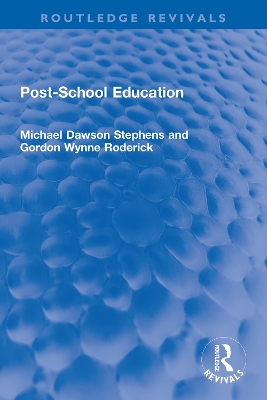 Book cover for Post-School Education