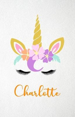 Book cover for Charlotte A5 Lined Notebook 110 Pages