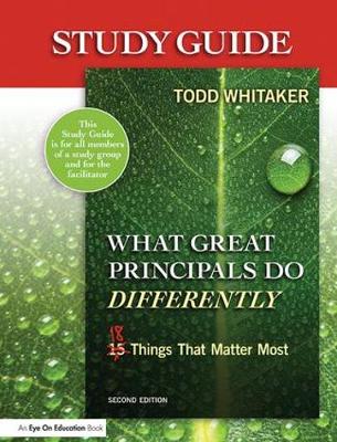 Book cover for Study Guide: What Great Principals Do Differently