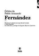 Book cover for Orbita de Pablo Armando Fernandez