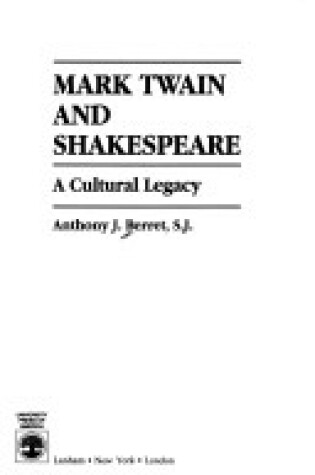 Cover of Mark Twain and Shakespeare