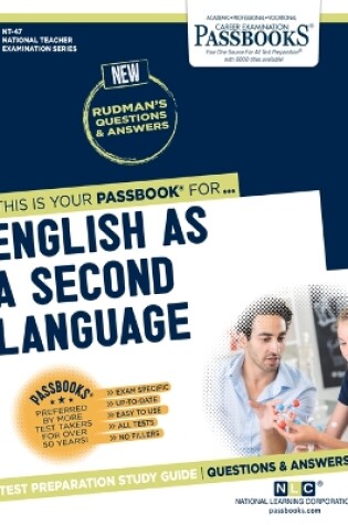 Cover of English as a Second Language (Nt-47)