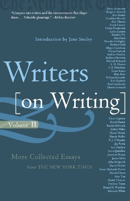 Book cover for Writers on Writing, Volume Ii