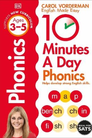 Cover of 10 Minutes A Day Phonics, Ages 3-5 (Preschool)