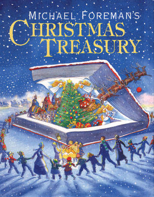 Book cover for Michael Foreman's Christmas Treasury
