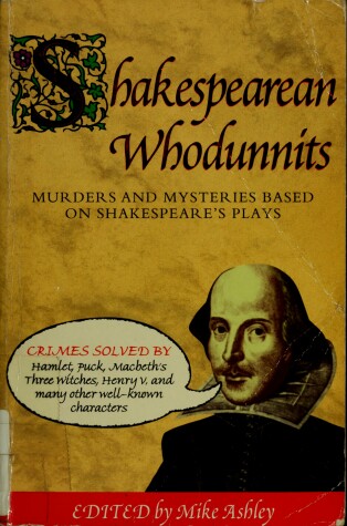 Book cover for Shakespearean Whodunnits