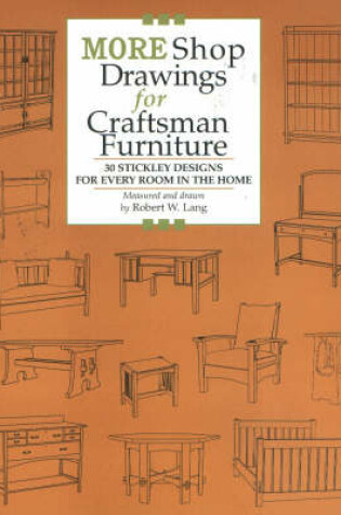 Cover of More Shop Drawings for Craftsman Furniture