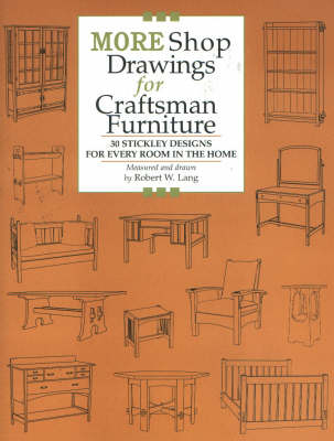 Cover of More Shop Drawings for Craftsman Furniture