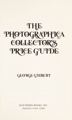 Book cover for Collector's Photo Price Guide