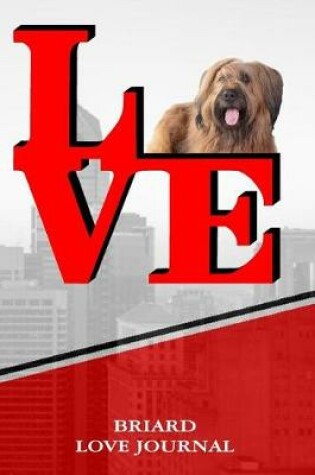 Cover of Briard Love Journal