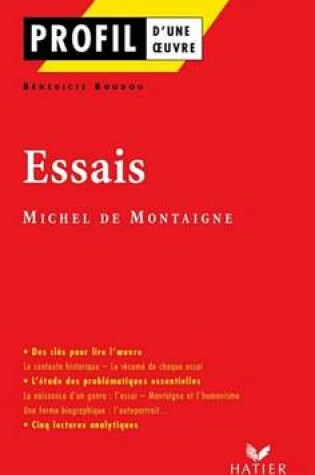 Cover of Profil - Montaigne (Michel de)