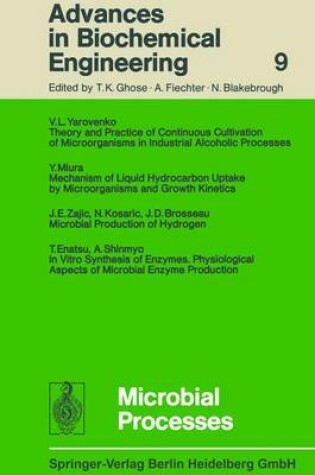 Cover of Microbial Processes