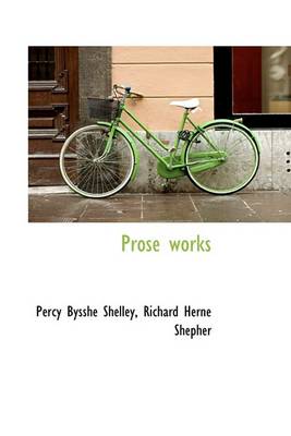 Book cover for Prose Works