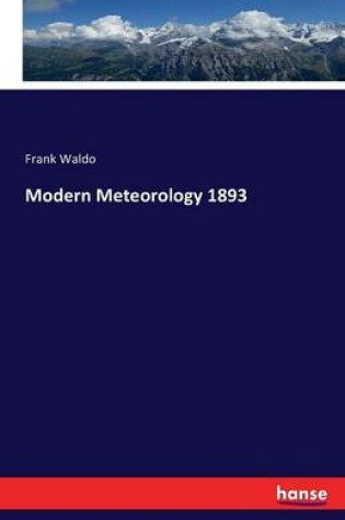 Cover of Modern Meteorology 1893