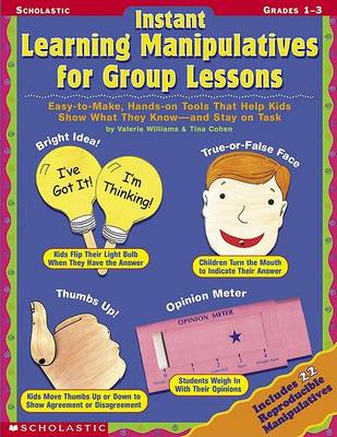 Book cover for Instant Learning Manipulatives for Group Lessons