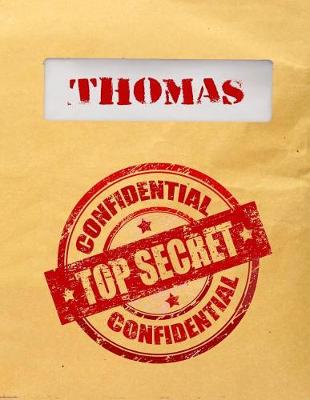 Book cover for Thomas Top Secret Confidential