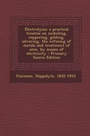 Cover of Electrolysis