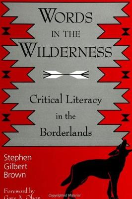 Book cover for Words in the Wilderness