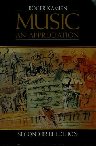 Cover of Music: an Appreciation