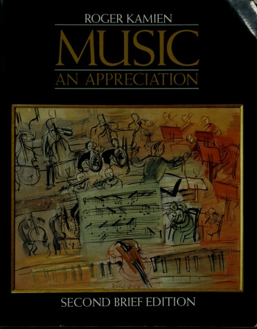 Book cover for Music: an Appreciation