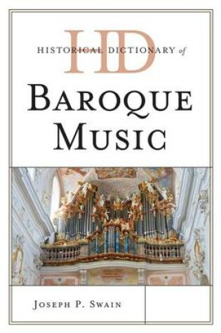 Cover of Historical Dictionary of Baroque Music