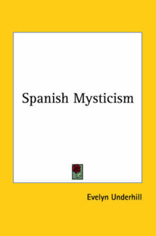 Cover of Spanish Mysticism