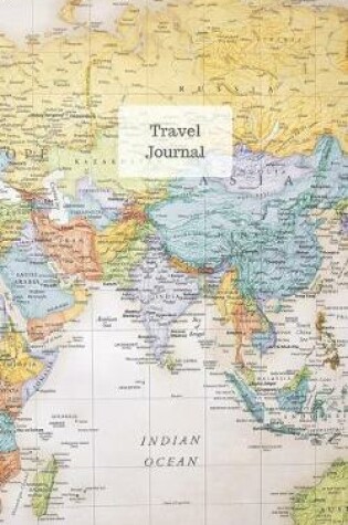 Cover of Travel Journal, World Map