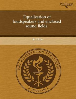 Book cover for Equalization of Loudspeakers and Enclosed Sound Fields