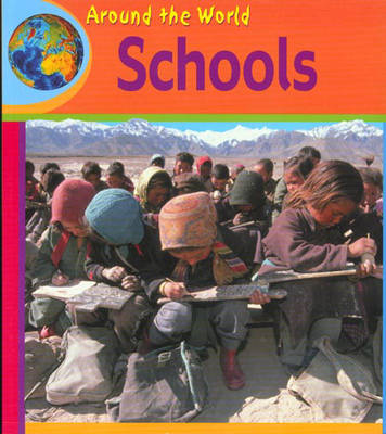 Book cover for Around the World Schools paperback