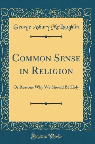 Cover of Common Sense in Religion