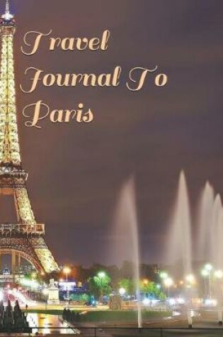 Cover of Travel Journal to Paris