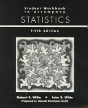 Book cover for Student Workbook to Accompany Statistics