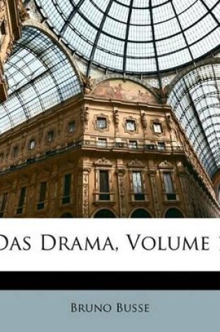 Cover of Das Drama, Volume 1