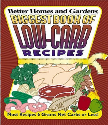Book cover for Biggest Book of Low-Carb Recipes