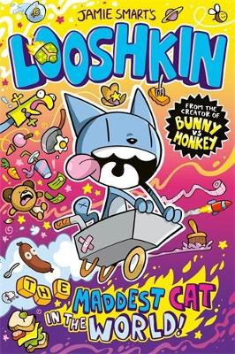 Book cover for Looshkin: The Maddest Cat in the World (a Phoenix Comic Book, from the million-selling Jamie Smart, Illustrator of the Year)