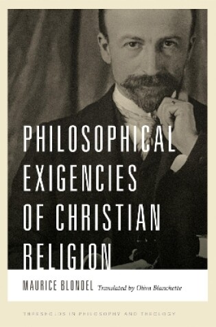 Cover of Philosophical Exigencies of Christian Religion