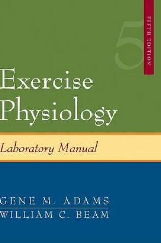 Cover of Exercise Physiology Laboratory Manual